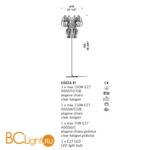 Торшер De Majo CIOCCA R1 0CIOC0R01 cristallo - Схема