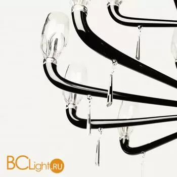 Подвесная люстра на штанге De Majo FLUTE K8 0FLUT0K08 - Фото 0