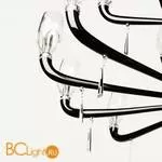 Подвесная люстра на штанге De Majo FLUTE K8 0FLUT0K08 - Фото 0