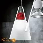 Подвесной светильник De Majo GEMMA S1 0GEMM0S-1 clear frosted+red