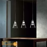 Подвесной светильник De Majo GEMMA S3L 0GEMM0SL-3 clear+white