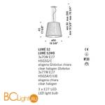 Подвесной светильник De Majo LUME S2WD 0LUME0S25 - Схема