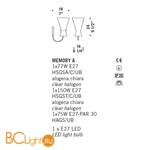 Бра De Majo MEMORY A 0MEMO0A13 - Схема