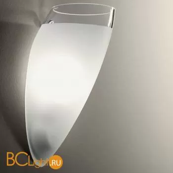 Настенный светильник De Majo PERONI A1 0PERO0A65 frosted+clear