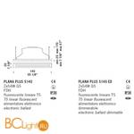 Подвесной светильник De Majo PLANA PLUS S110 0PLAP0S11 - Схема