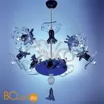 Подвесная люстра на штанге De Majo VENEDIG POM PON K6 0VENE0K60