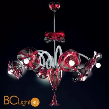 Подвесная люстра на штанге De Majo VENEGIANO K6 0VENG0K60