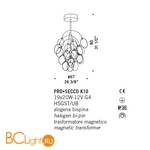 Потолочный светильник De Majo PRO–SECCO K19 0PROS0K19 - Схема