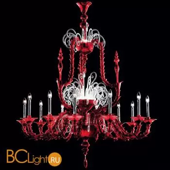 Люстра De Majo VIVALDI K12 LED 0VIVA0K13 red