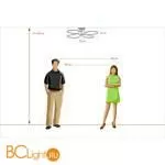 Потолочный светильник De Markt Аурих 496015302 - Фото 12