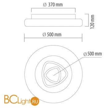 Потолочный светильник De Markt Эрида 706011001 - Фото 9