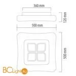 Потолочный светильник De Markt Эрида 706010801 - Фото 9