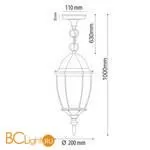 Уличный светильник De Markt Фабур 804010801 - Фото 7