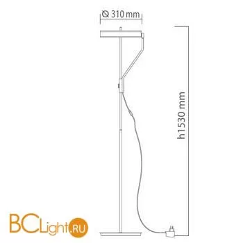 Торшер De Markt Гэлэкси 632046302 - Фото 8