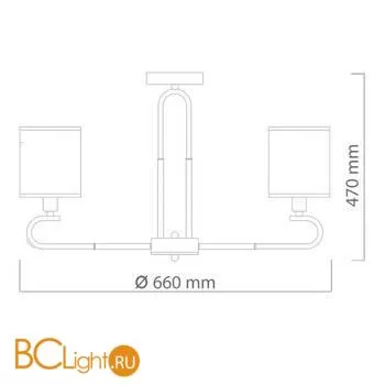 Люстра De Markt Конрад 667012406 - Фото 9