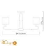 Люстра De Markt Конрад 667012208 - Фото 9