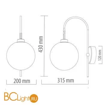 Бра De Markt Крайс 657021501 - Фото 4