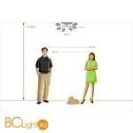 Люстра De Markt Олимпия 638012308 - Фото 10