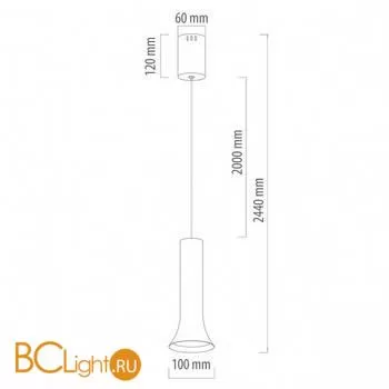 Подвесной светильник De Markt Ракурс 631017701 - Фото 6