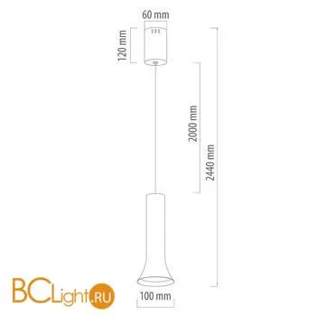 Подвесной светильник De Markt Ракурс 631017901 - Фото 0