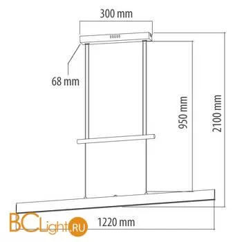 Подвесной светильник De Markt Ральф 675013803 - Фото 10