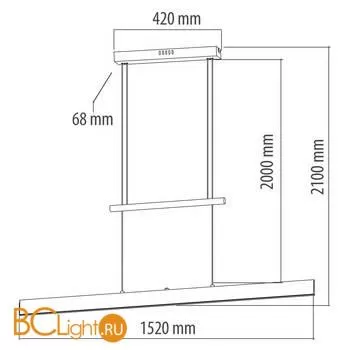 Подвесной светильник De Markt Ральф 675013503 - Фото 10