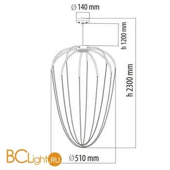 Подвесной светильник De Markt Стелла 412010601 - Фото 10