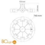 Люстра De Markt Тетро 673013508 - Фото 10