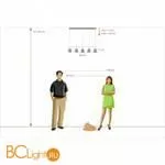 Подвесной светильник De Markt Торес 110011205 - Фото 11