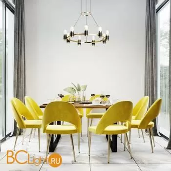 Подвесной светильник De Markt Вальтер 551012609 - Фото 9