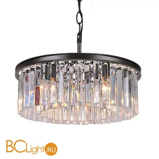 Подвесной светильник DeLight Collection 1920s Odeon KR0387P-6B/P black/clear