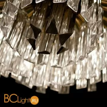 Подвесной светильник DeLight Collection 1920s Odeon KR0387P-10A black/clear - Фото 2