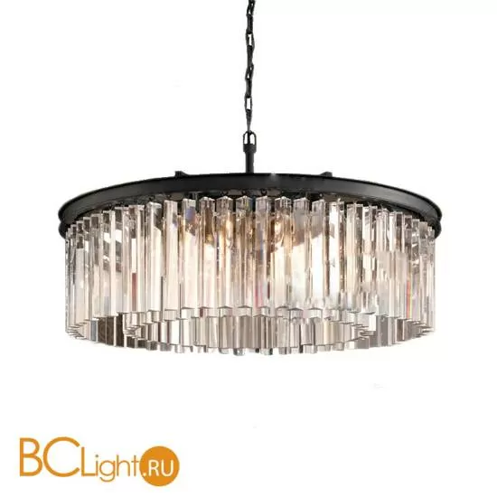 Подвесной светильник DeLight Collection 1920s Odeon KR0387P-10B black/clear