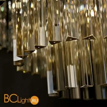 Подвесной светильник DeLight Collection 1920s Odeon KR0387P-10A black/amber - Фото 0