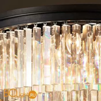 Потолочный светильник DeLight Collection 1920s Odeon KR0387C-10B/P black/clear - Фото 0