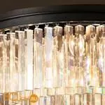 Потолочный светильник DeLight Collection 1920s Odeon KR0387C-10B/P black/clear - Фото 0