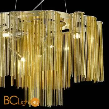 Подвесной светильник DeLight Collection P68052-5 gold - Фото 0