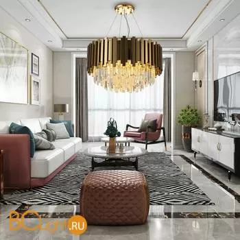 Подвесной светильник DeLight Collection Barclay A006 L6 gold - Фото 3