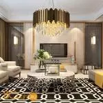 Подвесной светильник DeLight Collection Barclay A006 L6 gold - Фото 1