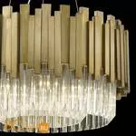 Подвесной светильник DeLight Collection Barclay P68056M-8 gold - Фото 1