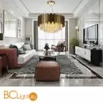 Подвесной светильник DeLight Collection Barclay A006-600 L6 gold - Фото 4