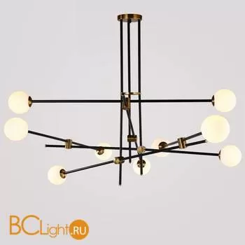 Люстра DeLight Collection Bistro Globe 9 9389P/9 black/gold - Фото 1