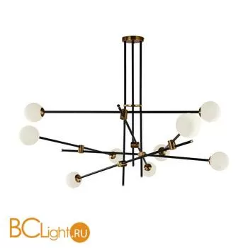 Люстра DeLight Collection Bistro Globe 9 9389P/9 black/gold