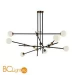 Люстра DeLight Collection Bistro Globe 9 9389P/9 black/gold