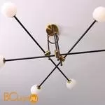 Люстра DeLight Collection Bistro Globe 6 9389P/6 black/gold - Фото 4