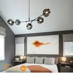 Люстра DeLight Collection Bubble KG0579P-5 smoky - Фото 0