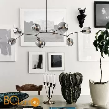 Люстра DeLight Collection Bubble 8 black/smoky 7058/8 black/smoky - Фото 1