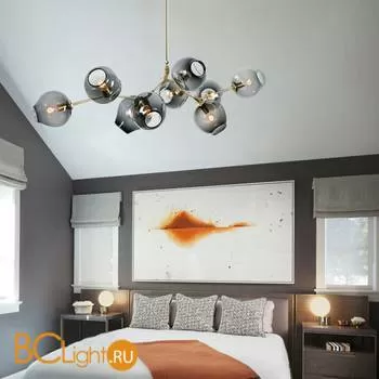 Люстра DeLight Collection Bubble KG0579P-9B smoky - Фото 0