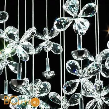 Подвесной светильник DeLight Collection Crystal Light MD2551/15 red - Фото 0