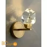Настенный светильник DeLight Collection crystal rock ii 9701W/1 brass - Фото 1